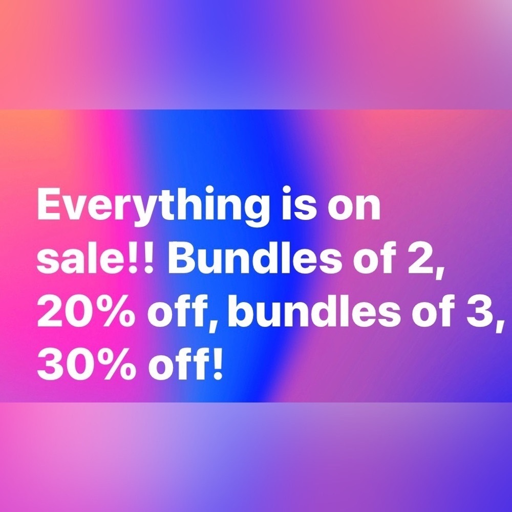 May sale!! Everything must go! Make offers!!